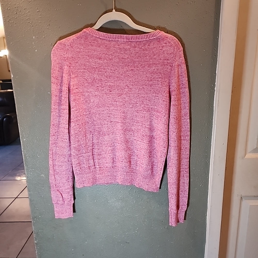 GAP Pink Crew Neck Women's Sweater